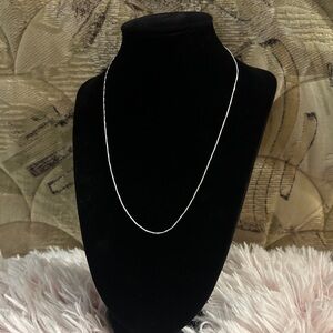 925 Sterling Silver Rope Chain Necklace - 18in